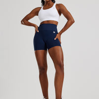 Power Seamless Adjustable Sports Bra | White