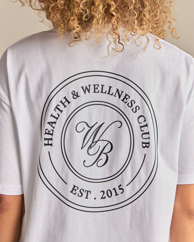 Comfort WB Logo Oversized Short Sleeve T-Shirt | White