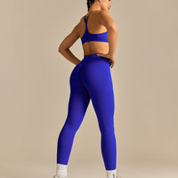 Emphasize Mid Waist Leggings | Luminous Blue
