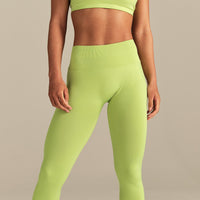 Define 2.0 Seamless Low Back Leggings | Lime Punch