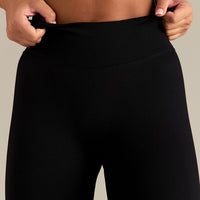 Emphasize Mid Waist Leggings | Black