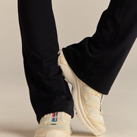 Essential Mini Flared Leggings | Black