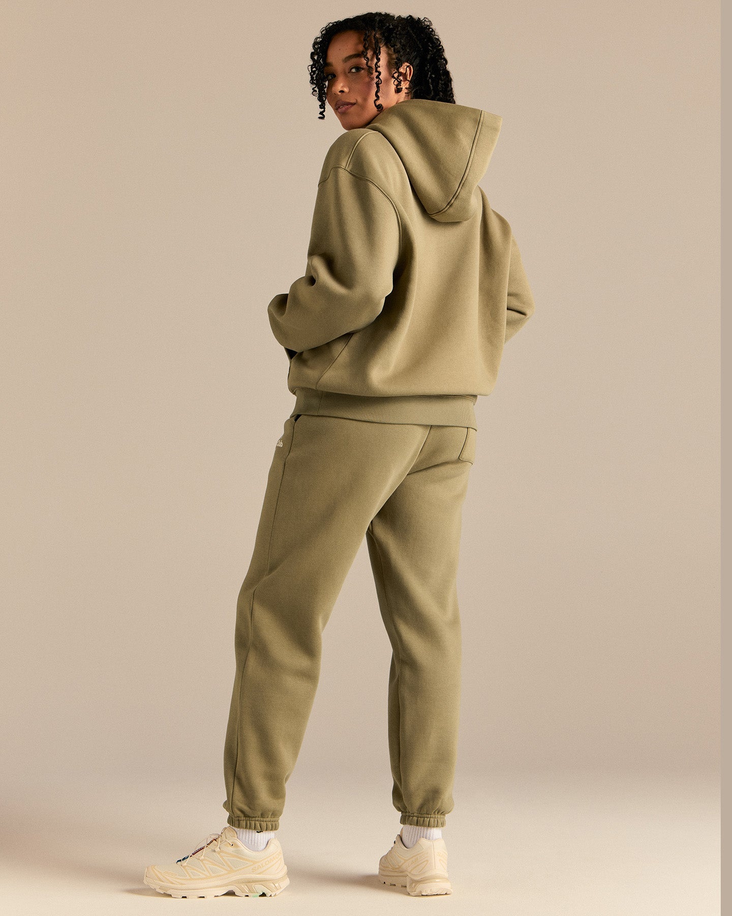 Comfort Oversized Sports Club Hoodie | Willow