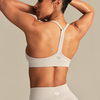 Define 2.0 Seamless Racer Back Bra | Stone