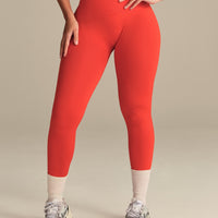 Define 2.0 Seamless Low Back Leggings | Lava Red