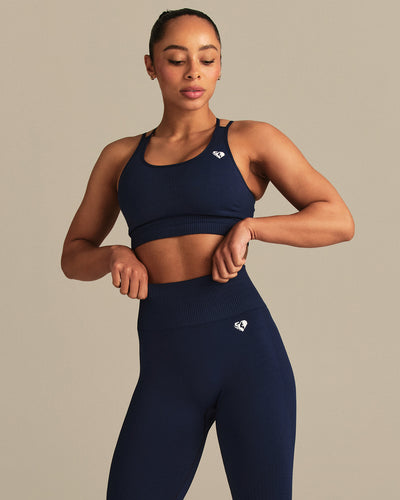 Legging De Sport Court En Sculpt Bleu Marine | Athleisure | PLT FR Legging De Sport Court En Sculpt Bleu Marine | Athleisure | PLT FR
