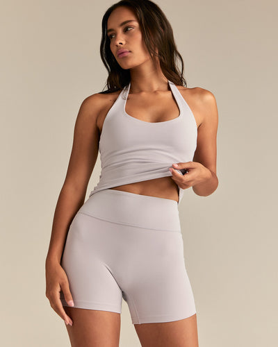 Essential Halter Tank | Steel Grey