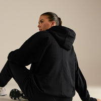 Comfort Oversized Hook Up Hoodie | Black