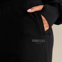 Comfort Cuffed Hem Joggers | Black