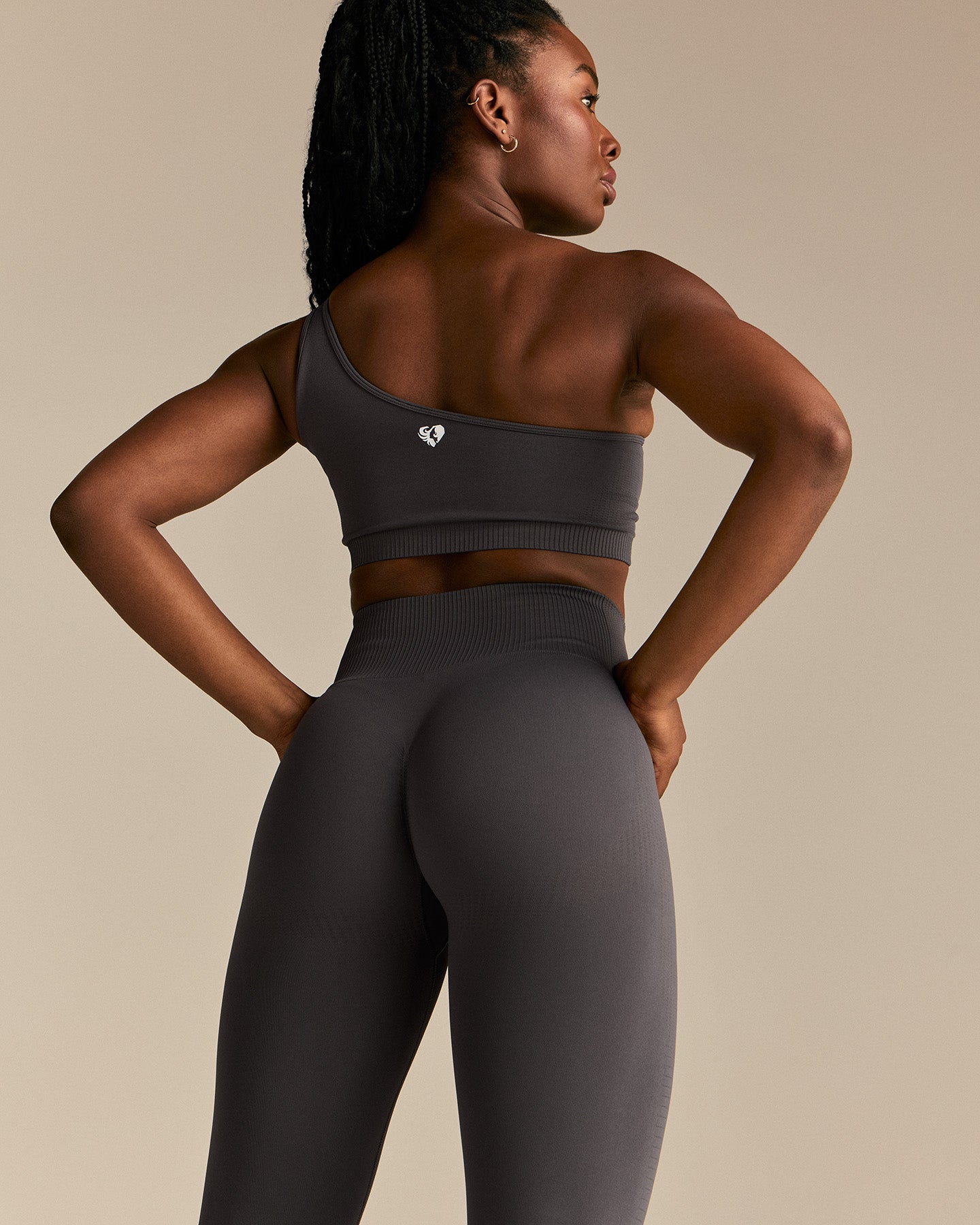 Power Seamless Scrunch Leggings | Graphite