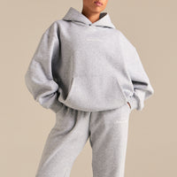 Comfort Sports Club Joggers | Silver Grey Marl