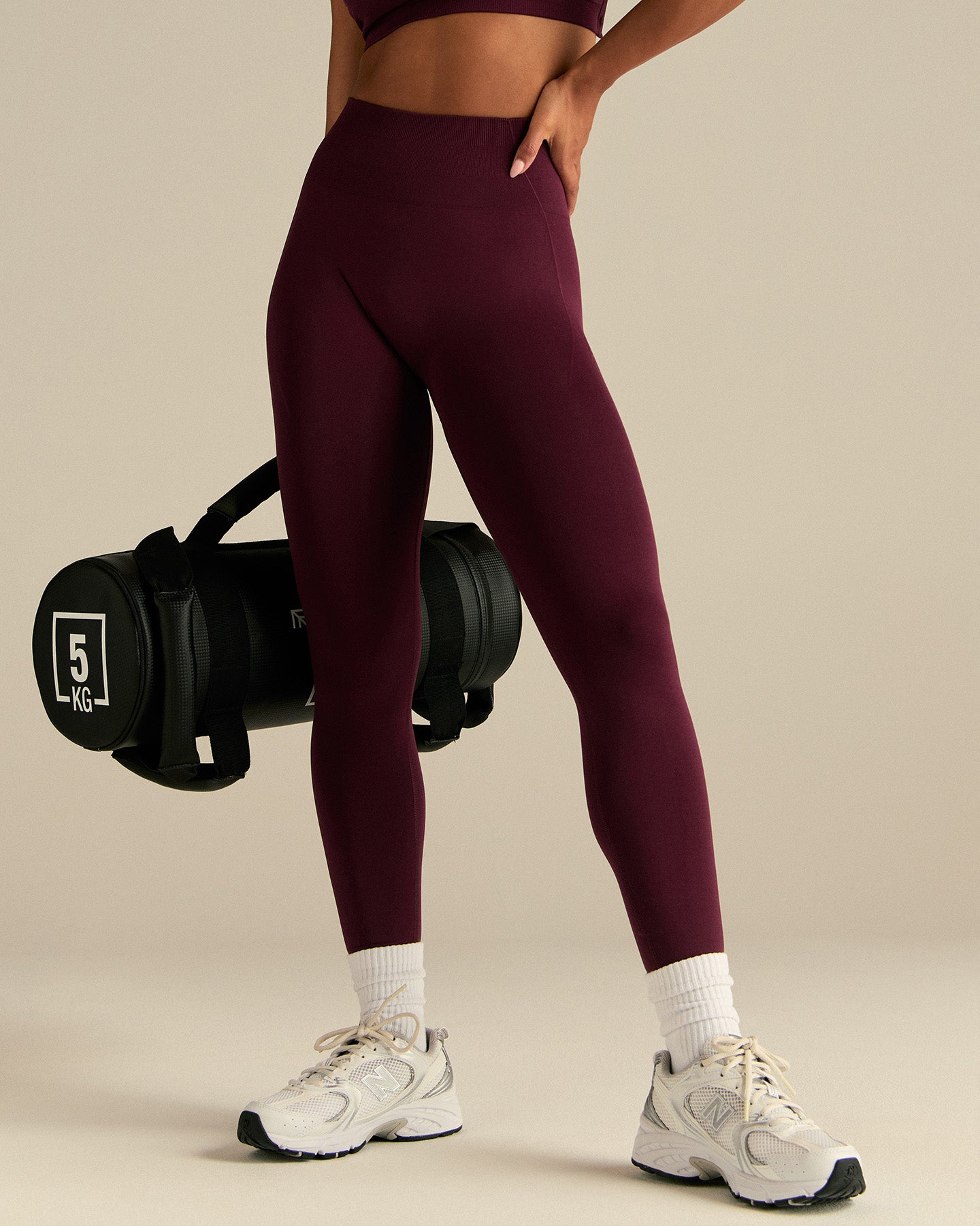 Define 2.0 Seamless Scrunch Leggings | Merlot