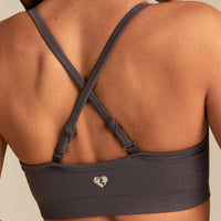 Define 2.0 Scrunch Bra | Slate Grey (2/6)