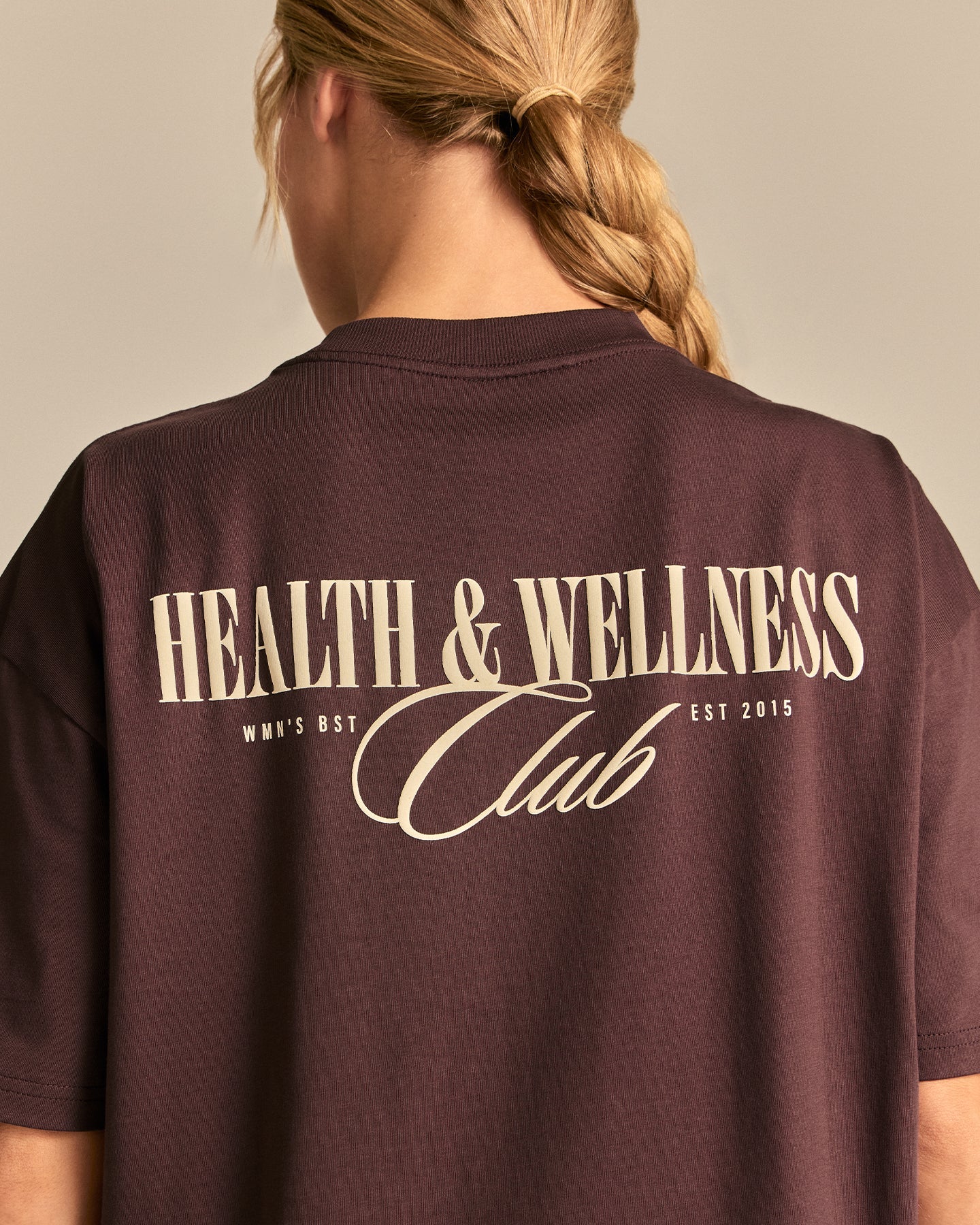 Comfort Oversized Wellness Short Sleeve T-Shirt | Cocoa Powder (2/6)