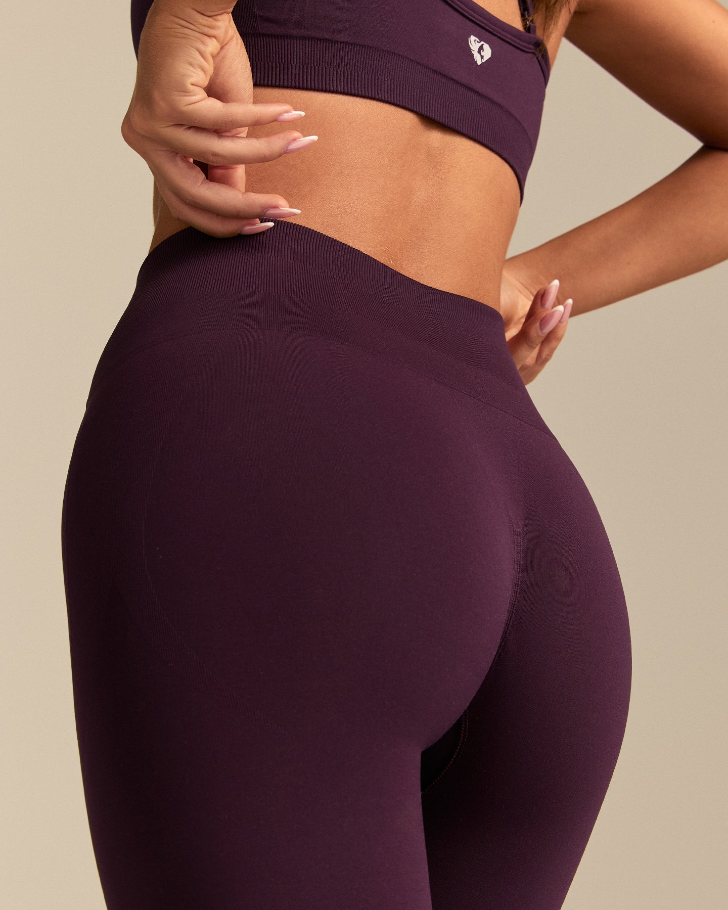 Define 2.0 High Waist Scrunch Leggings | Blackberry (3/6)