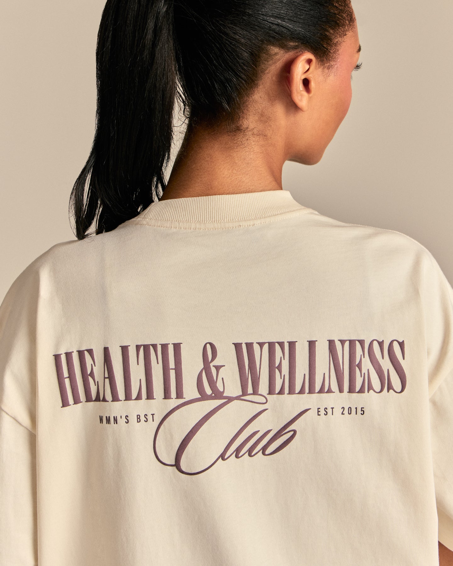 Comfort Oversized Wellness Short Sleeve T-Shirt | Coconut White (3/6)
