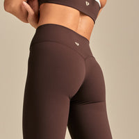 FormFlex High Waist Flared Pants | Cocoa Powder (4/6)