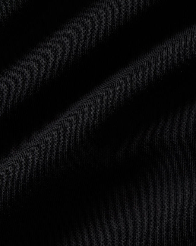 Comfort Lightweight Henley Sweat | Black (5/6)