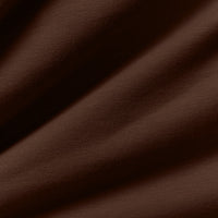 Comfort Mid Waist Cuffed Hem Joggers | Cocoa Powder (5/6)