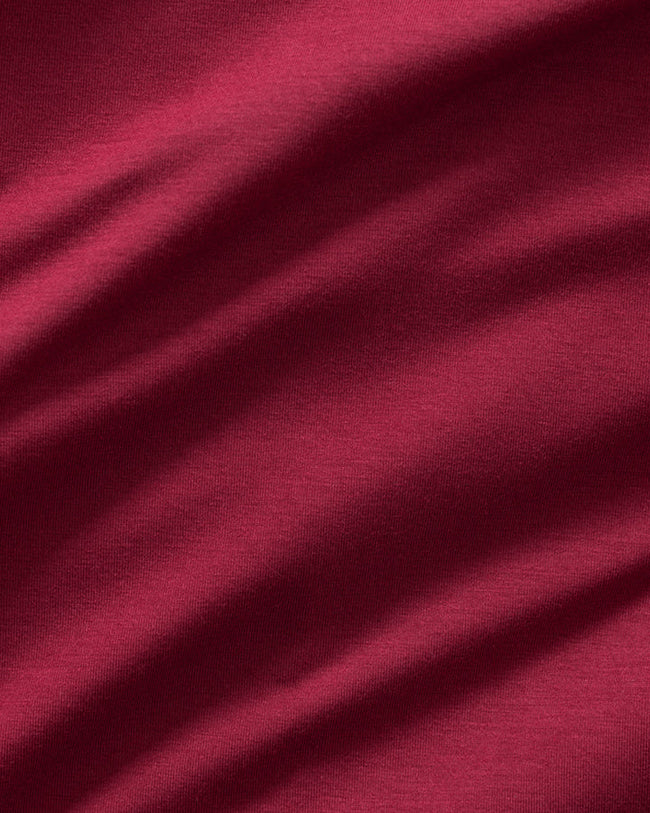 Comfort Oversized Hook Up T-Shirt | Deep Berry (5/6)