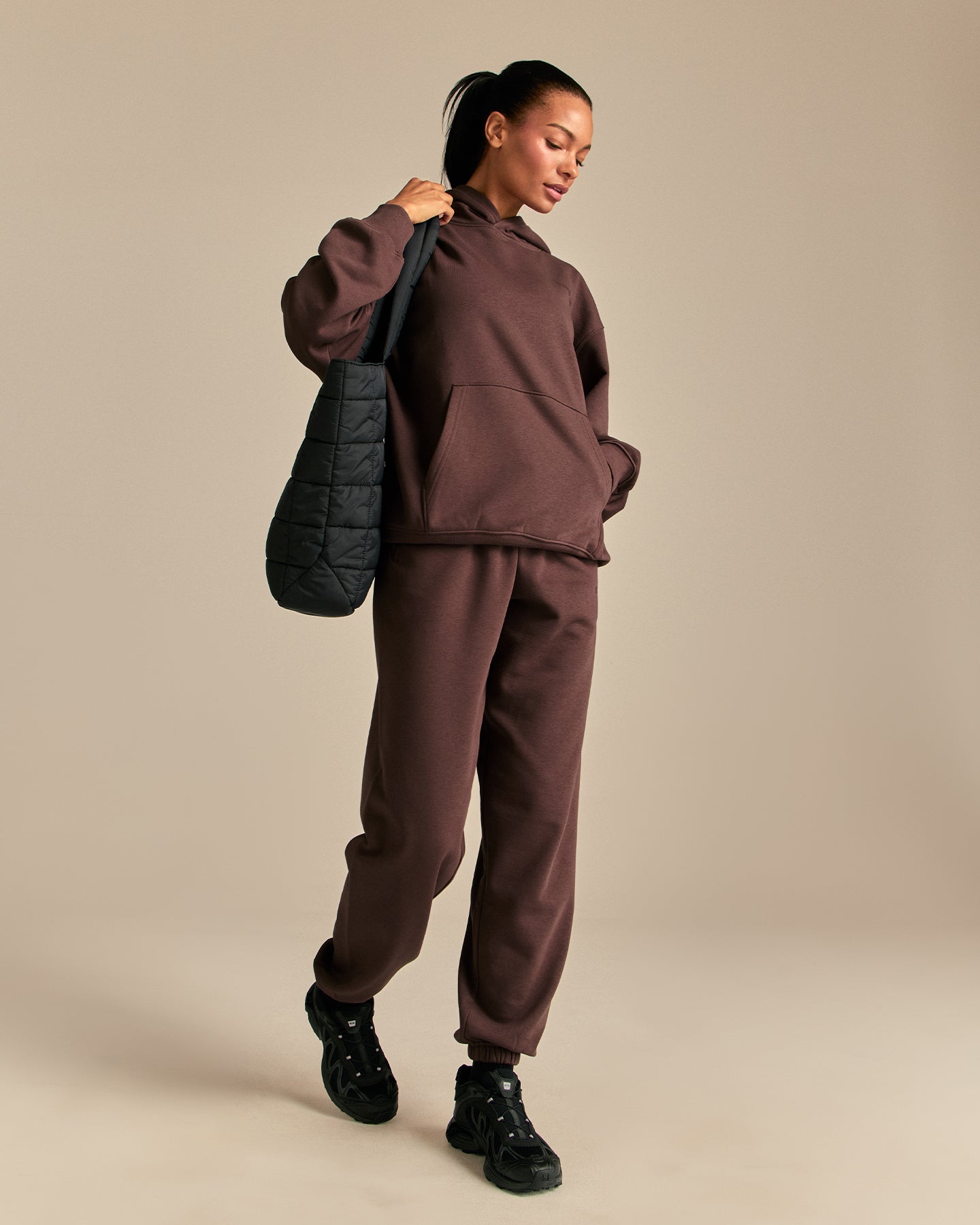 Comfort Oversized Wellness Hoodie | Cocoa Powder (6/6)