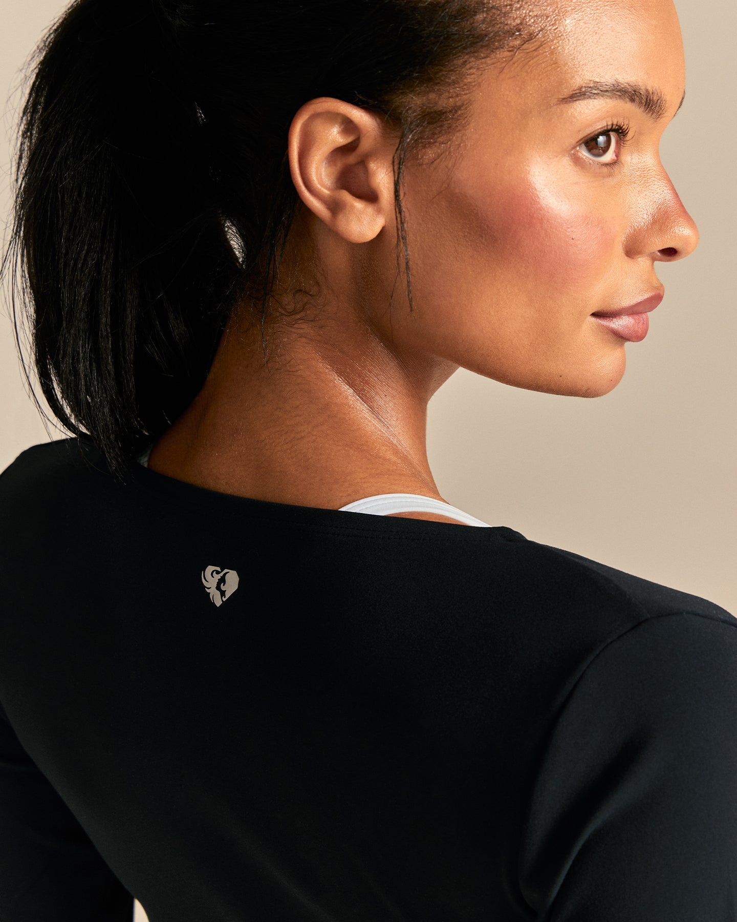 FormFlex Long Sleeve Wrap Top | Black (6/6)