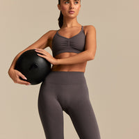 Define 2.0 Scrunch Bra | Slate Grey (6/6)