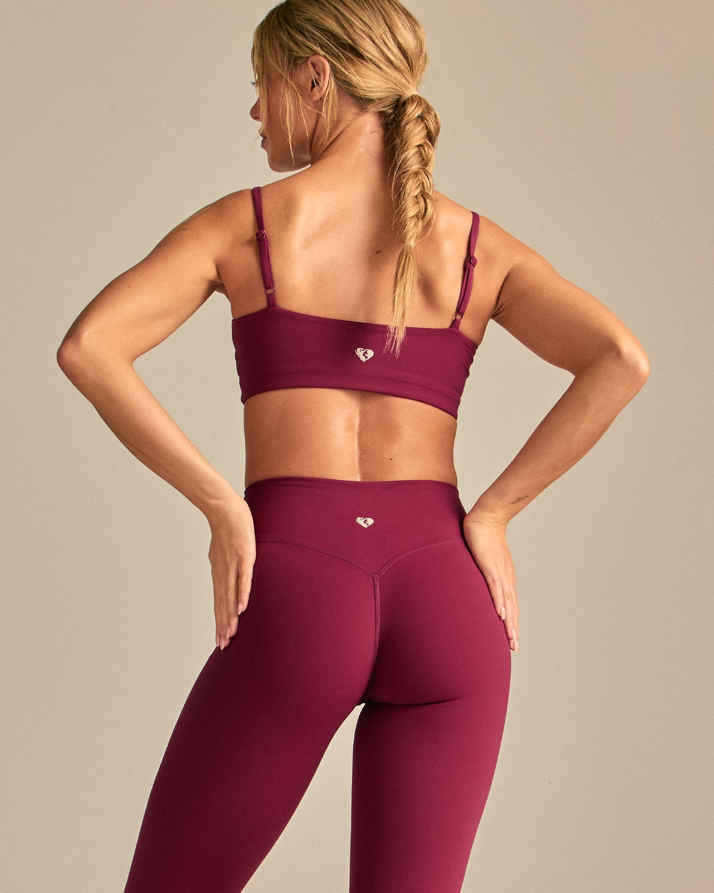 FormFlex High Waist Leggings | Deep Berry (6/6)
