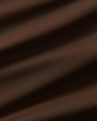 Essential Short Sleeve Unitard | Cocoa