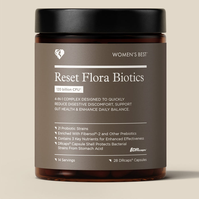 Reset Flora Biotics Capsules (120 milliards UFC)