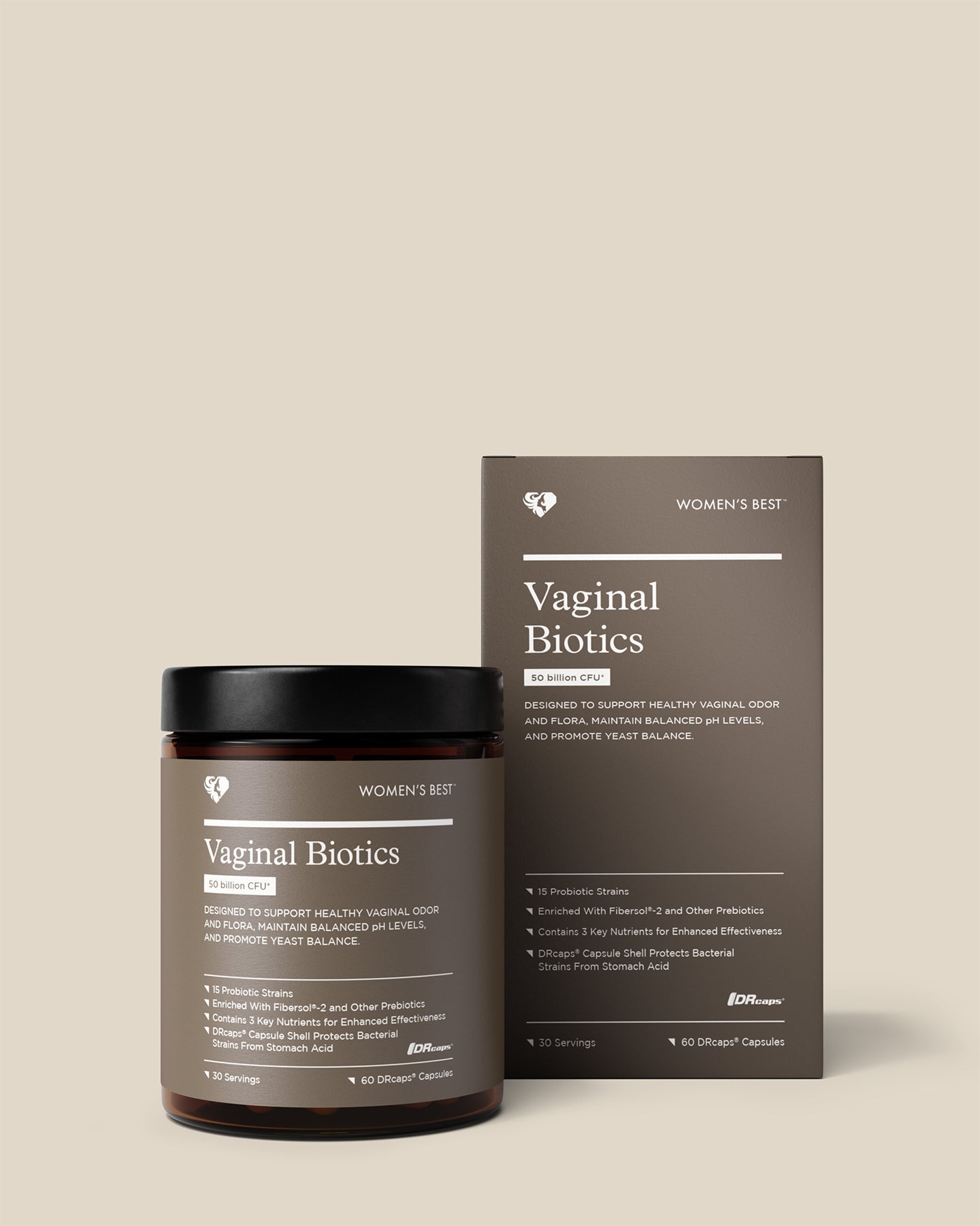 Vaginal Biotics Capsules (50 milliards UFC)