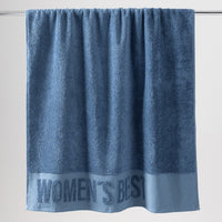Large Sweat Towel | Smoke Blue