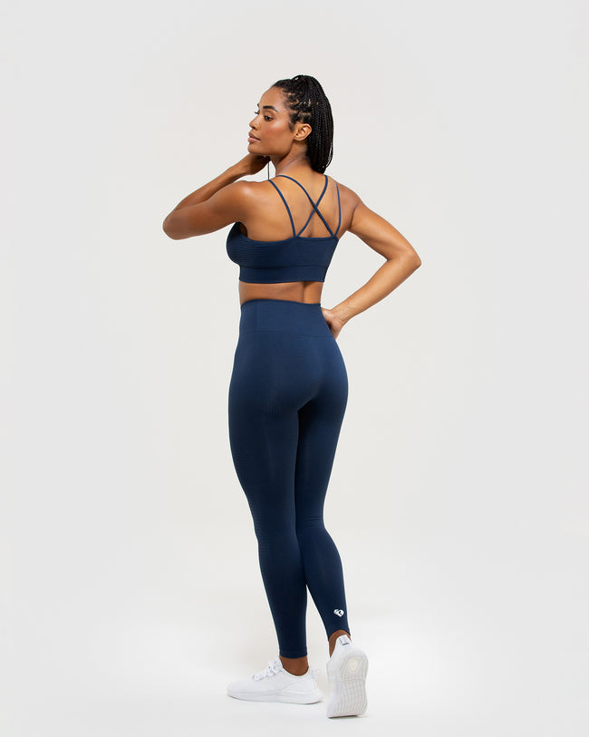PLT Tall Legging de sport bleu marine foncé | PrettyLittleThing FR