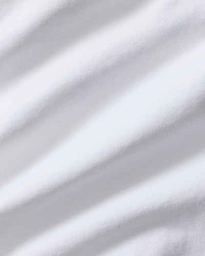 Power Seamless High Neck Bra | White