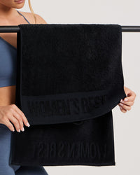 Small Sweat Towel | Black