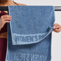 Small Sweat Towel | Smoke Blue