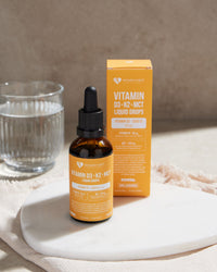 Vitamin D3 + K2 + MCT Liquid Drops (2000IU)