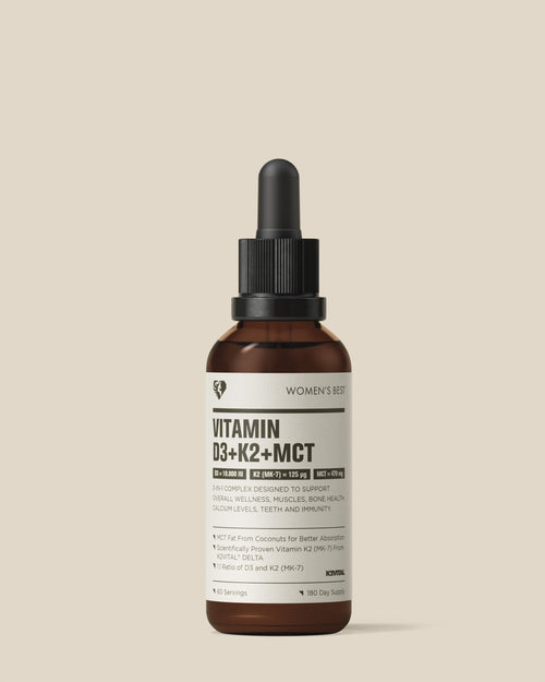 Vitamin D3 + K2 + MCT Liquid Drops (10000IU)
