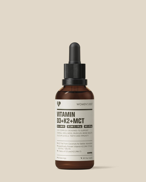 Vitamin D3 + K2 + MCT Liquid Drops (2000IU)