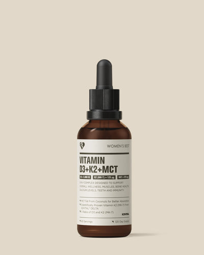 Vitamin D3 + K2 + MCT Liquid Drops (5000IU)