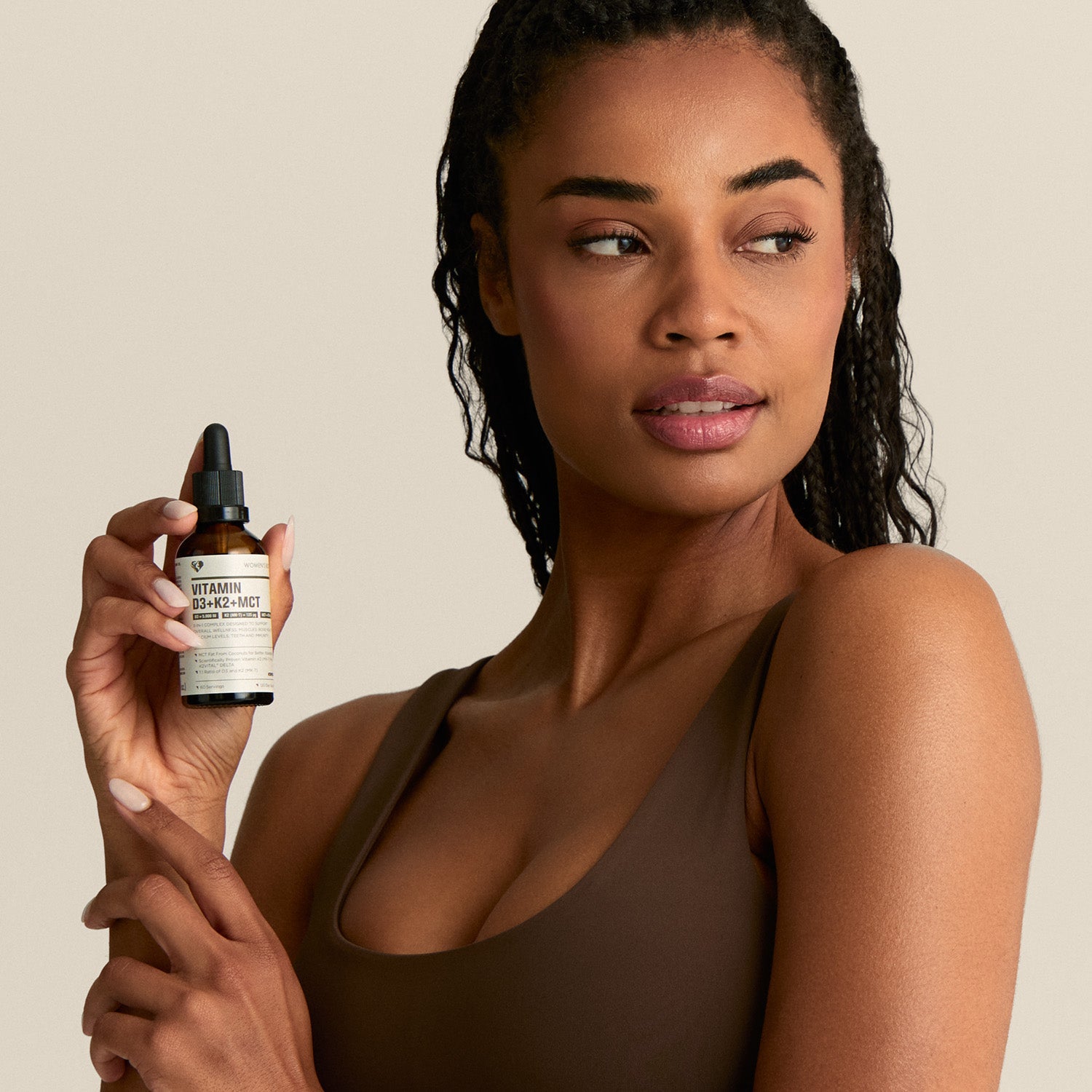 Vitamin D3 + K2 + MCT Liquid Drops (5000IU)