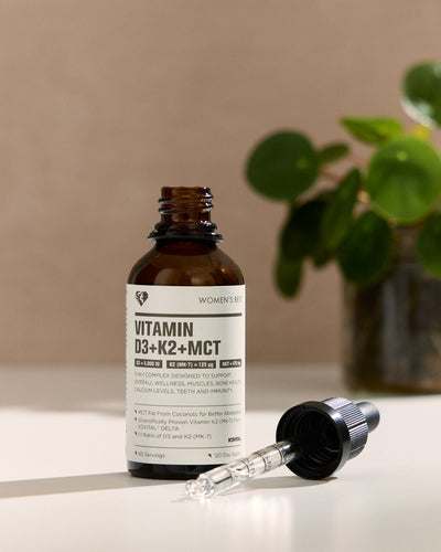 Vitamin D3 + K2 + MCT Liquid Drops (5000IU)