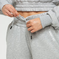 Comfort Oversized Joggers | Silver Grey Marl