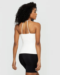 Essential Built-in Bra Tank | Off White