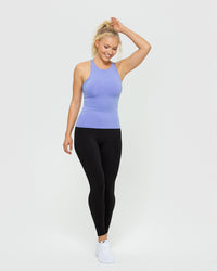 Essential Second Skin 2-Layer Tank | Violet