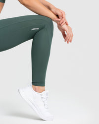 Hold High Waisted Leggings | Jungle Green