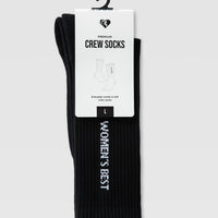 Crew Socks (1PK) | Black