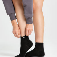 Quarter Socks (1PK) | Black